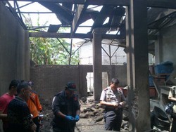 Pabrik Kerupuk di Pangkalpinang Terbakar, 3 Pekerja Terluka