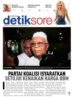 PARTAI KOALISI ISYARATKAN SETUJUI KENAIKAN HARGA BBM