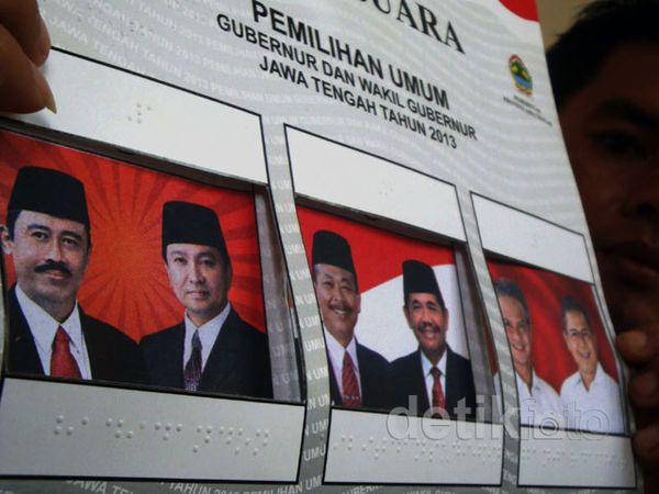 Surat Suara untuk Tuna Netra