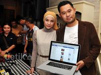 Facebook Di-hack, Rachel Maryam Gelar Jumpa Pers