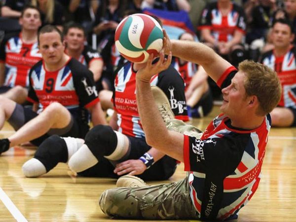 Aksi Pangeran Harry di International Warrior Games