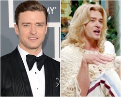 Ini Dia Foto 10 Seleb Macho Saat Tampil Jadi Waria