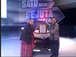Toyota Avanza Bukukan 8 Rekor MURI Sekaligus