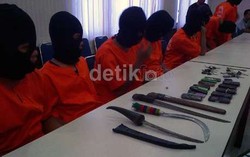 Geng Motor Klewang Cs Akan Dites Urine