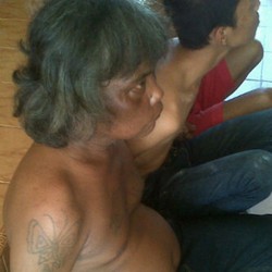 Klewang Berambut Gondrong Sebelum Ditangkap, Ini Foto Sangarnya