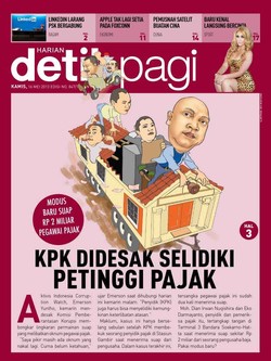 SUAP RP 2 MILIAR PEGAWAI PAJAK: KPK DIDESAK SELIDIKI PETINGGI PAJAK