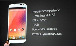 Google Pamer Nexus 4 ala Galaxy S4