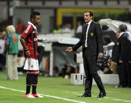 Allegri dan Robinho Berselisih Saat Latihan
