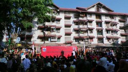 Beri 3 Pesan, Jokowi Lantik Wali Kota Jakarta Barat di Rusun Angke