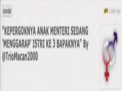 Istri Dituding Selingkuhi Anaknya, Menteri UKM Melapor