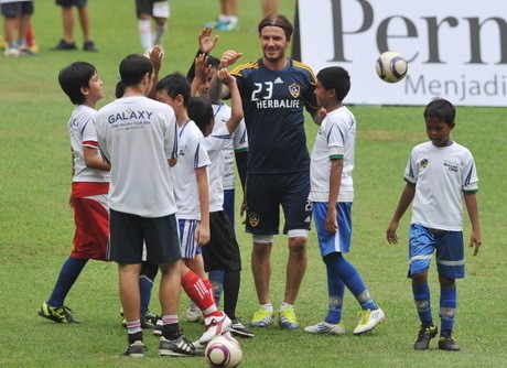 Blatter: Beckham Jadi Inspirasi Jutaan Bocah