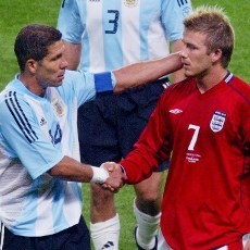 Puja-puji Diego Simeone untuk Beckham