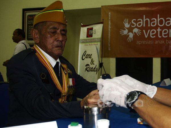 Veteran Perang Cek Kesehatan