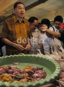 Gita Wirjawan Upayakan Harga Daging Tetap Stabil saat Ramadhan