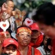Demonstran Baju Merah di Thailand Peringati 3 Tahun Aksi Berdarah