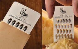 Kartu Nama Ini Juga Berfungsi Jadi Parutan Keju!