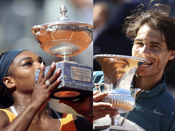 Nadal dan Serena Juara Roma Masters