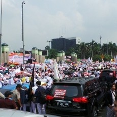Perawat Demo di DPR, Jalan ke Arah Slipi Ditutup