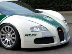 Mobil Tercepat Dunia Berpatroli di Dubai