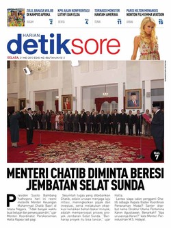 Menteri Chatib Diminta Beresi Jembatan Selat Sunda 