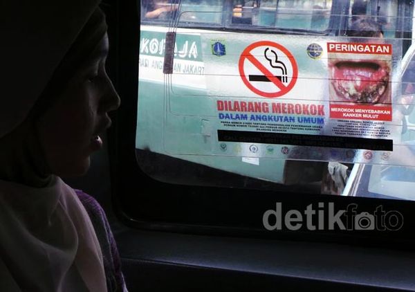 Kampanye Larangan Merokok di Angkutan Umum