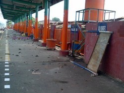 Ini Curhatan Pedagang di Stasiun yang Kena Gusur PT KAI