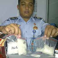 Sabu-sabu 294 Gram Ditemukan di Taman Rutan Medaeng