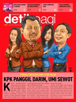 KPK Panggil Darin, Umi Sewot 