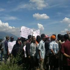 Korban Lumpur Lapindo Kembali Demo Tuntut Pelunasan Ganti Rugi