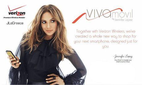 Si Cantik J-Lo Jualan Ponsel