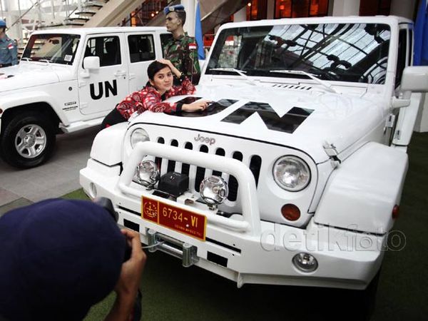 Mobil Perdamaian Dunia Mejeng di Sini