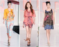 10 Desainer Pamer Rancangan Kain Tradisional di JFFF 2013