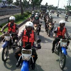 Konvoi Rayakan Kelulusan UN di Surabaya Sepi