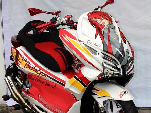 Agnes Monica Jadi Inspirasi Motor Ini