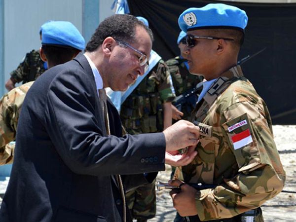 167 Prajurit TNI Terima Medali PBB