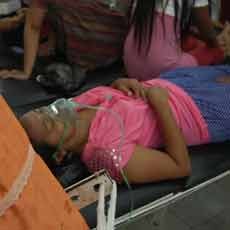 Buruh Pabrik Pengolahan Udang Keracunan Gas Amoniak Dirawat Intensif