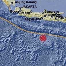 Gempa 5,2 SR Terjadi di Pacitan