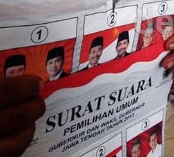 27 Juta Warga Jateng Hari Ini Tentukan Gubernur Baru