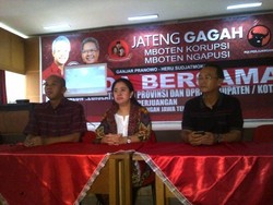 Puan Antusias Sambut Kemenangan Telak Ganjar di Quick Count