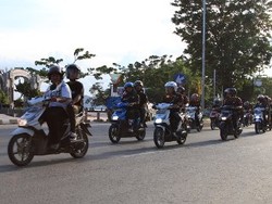 Ratusan Pengguna Honda BeAT Berkumpul di Samarinda