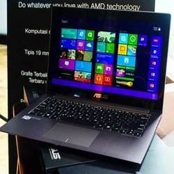 Duet Asus-AMD Hadirkan Laptop Tipis Layar Sentuh