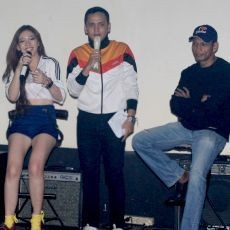 Rochi Putiray dan Zahra Jasmine Semarakkan Nobar detiksport