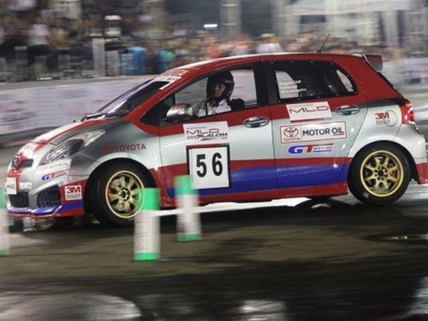 Alinka Hardianti Juara Kejurnas Slalom Seri Ke-4