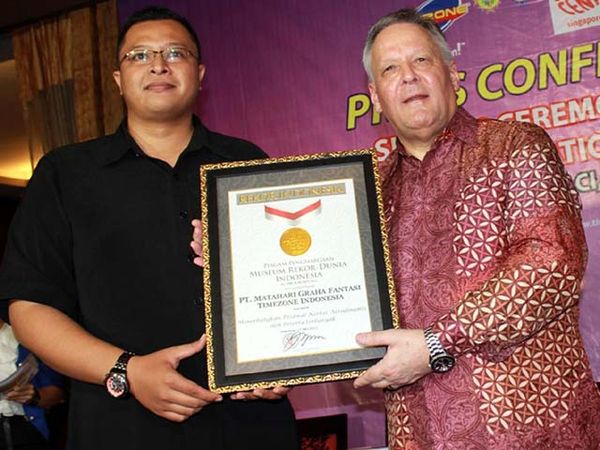 Timezone Gandeng Science Center Singapore