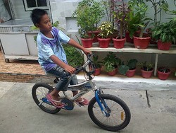 Arya, Bocah yang Gagalkan Perampasan Kini Tak Diizinkan Bersepeda Motor