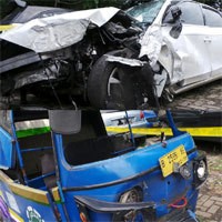 Ini Penampakan Audi A4 yang Menabrak Bajaj di Cempaka Mas