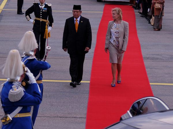 SBY Mendarat di Swedia