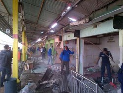 Sterilisasi Stasiun UI, Mahasiswa Mulai Mundur