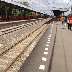 Stasiun Kalideres Bebas PKL, Penumpang Happy