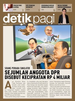 Sejumlah Anggota DPR Disebut Kecipratan Uang Simulator Rp 4 Miliar